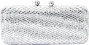 Italy'S Elegant Luxury Ladies Wedding Party Dinner Crystal Gold Silver Diamond Evening Clutch Bag