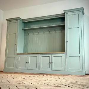 Large Country Boot Room Bench