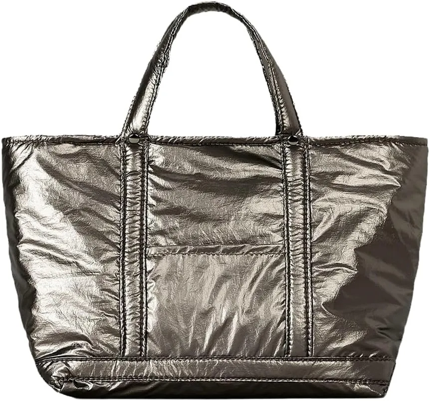 Large Tote Bags for Women Glossy Crossbody Bags for Women Satchel Handbag Office Tote Purse Bucket Bag Picotin Lock Bag