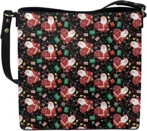 Leather Bucket Bags for Women, Water Resistant Adjustable Crossbody Sling Bag for Teen Girl Travel, 11x 4.5x 11.4