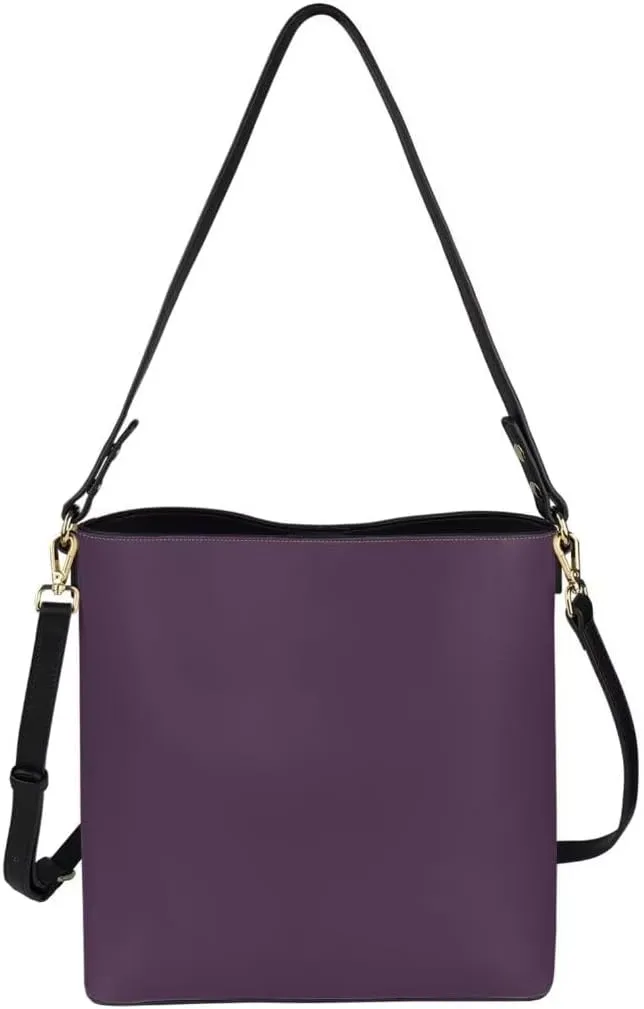 Leather Handbags for Women Stylish Hobo Bags Shopping Work Tote Bucket Bags Zipper Trave Shoulder Crossbody Bag