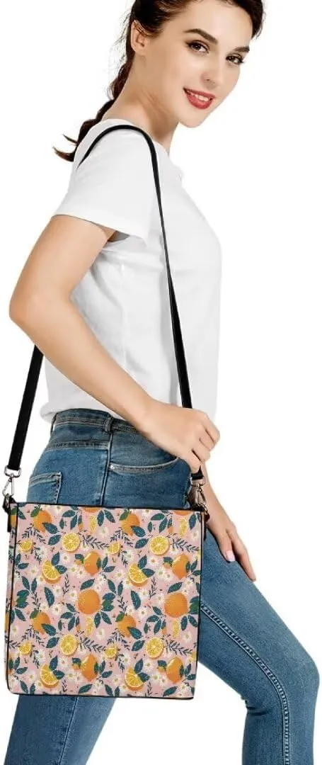 Leather Tote Bucket Bags for Women Stylish Top Handle Satchel Shoulder Purse Lightweight Bucket Handbag Tote Bag