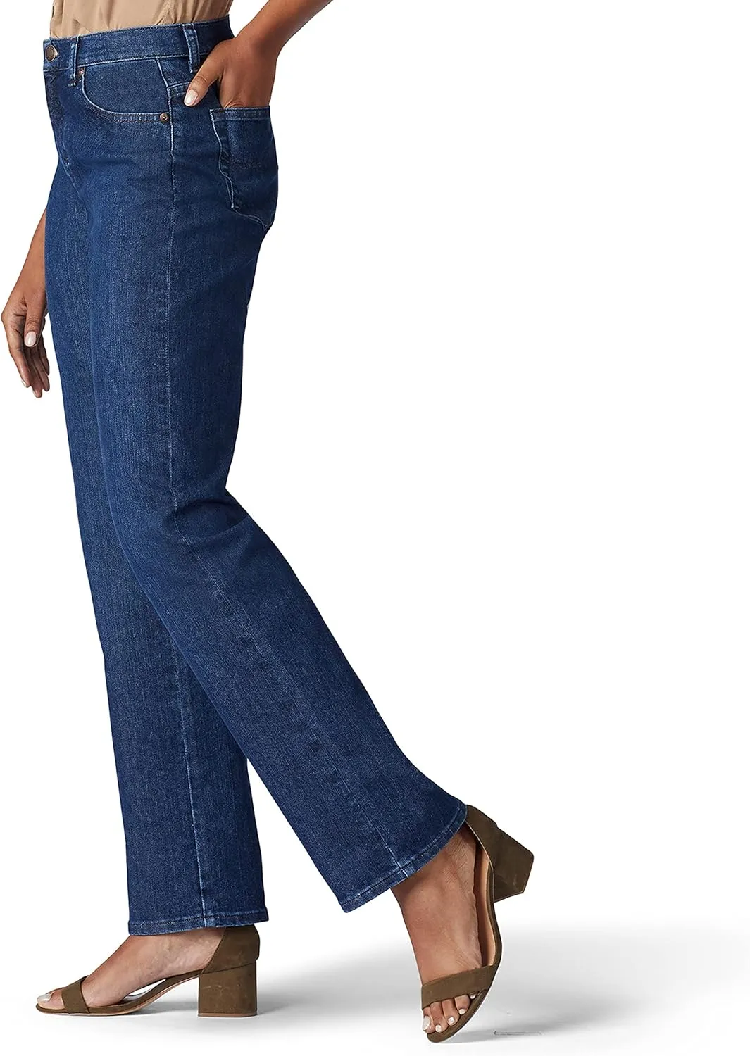 Lee Women's Relaxed Fit Straight Leg Jean