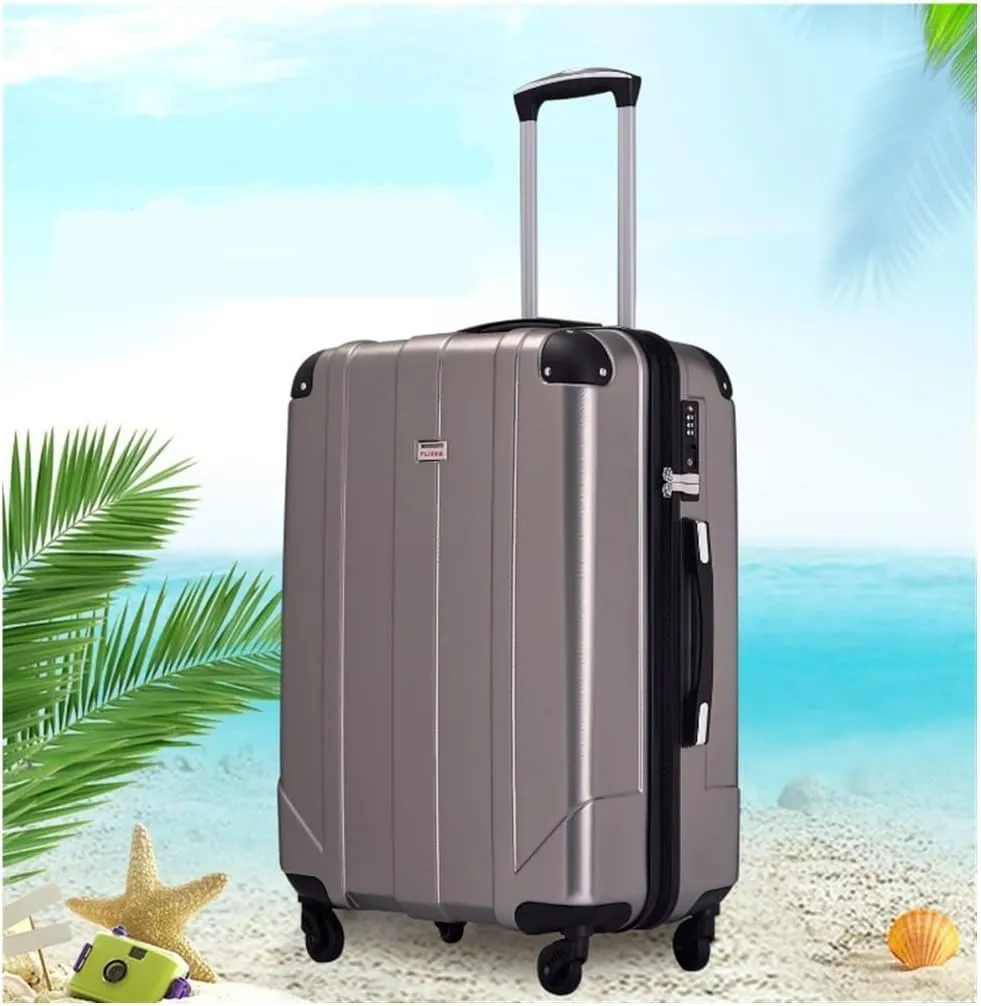 Light Suitcase Luggage Sets ABS Hardshell 3pcs Lightweight Durable Suitcase Spinner Wheels with TSA Lock Wheeled Luggage