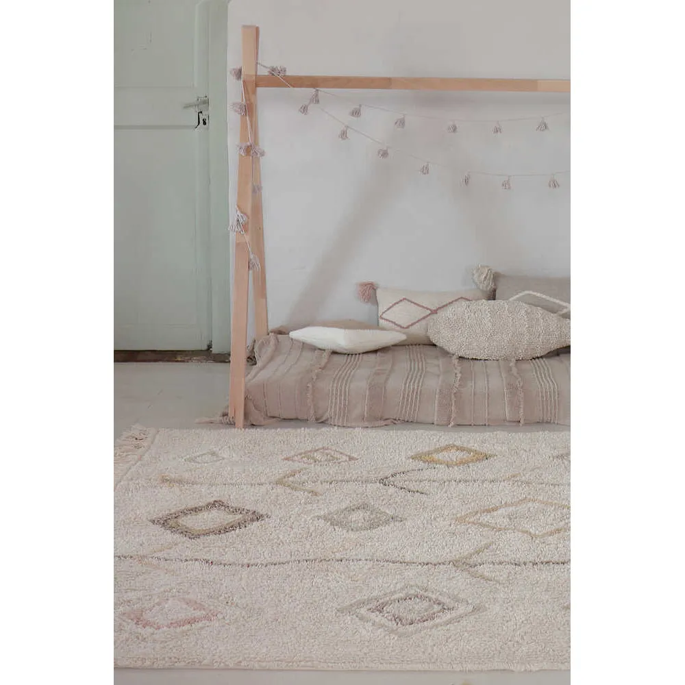 Lorena Canals Maxi Rugs Kaarol Earth Machine Washable Cotton Rug - 200x300cm