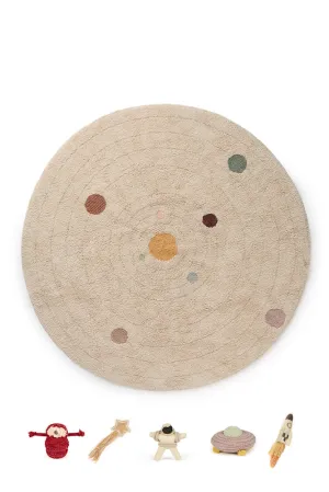 Lorena Canals Washable Play Rug Solar System