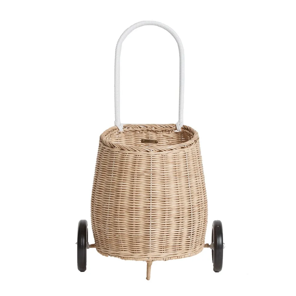 Olli Ella Rattan Luggy Basket - Straw