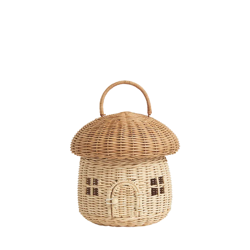 Olli Ella | Rattan Mushroom Basket