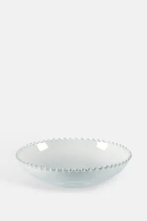 Pearl White Pasta Bowl