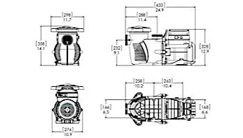 Pentair IntelliFlo Variable Speed High Performance Pump 3HP