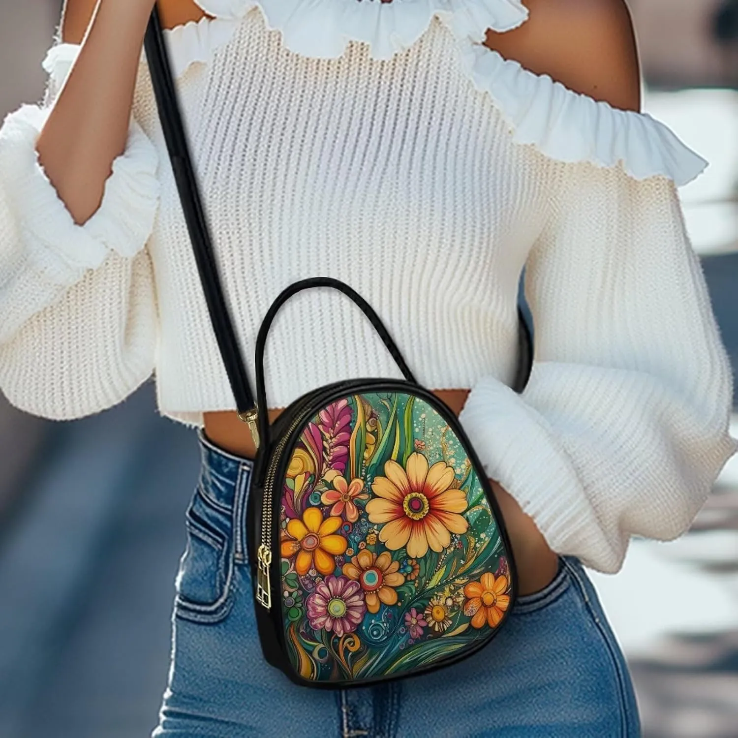 Purses for Women Shoulder Bag Trendy Leather Crossbody Bags Small Phone Purse