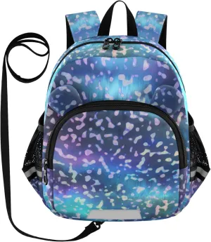 Rainbow Light Pattern Little Kid Toddler Backpack Baby Boys Girls Kindergarten Pre School Bags Cute Cartoon Backpacks for children