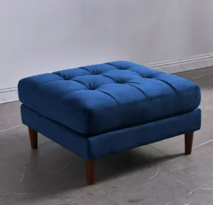 Rubeza Scott Ottoman Bench - Indigo Blue