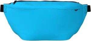 Solid Color Light Blue Stylish Crossbody Waist Pack - Versatile And Compact Travel Pouch For Hands-Free Storage, Black, PBYB-12185A