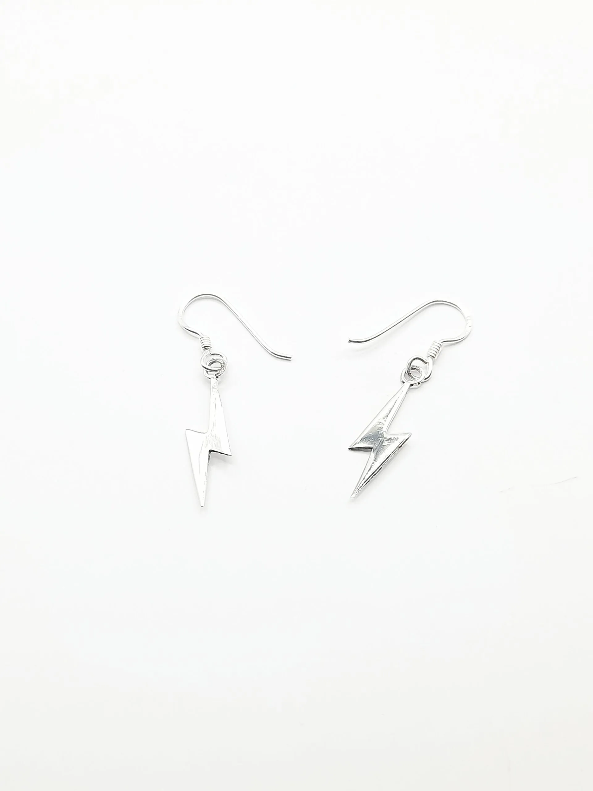 Some Sterling Silver Lightning Strike Earrings 780