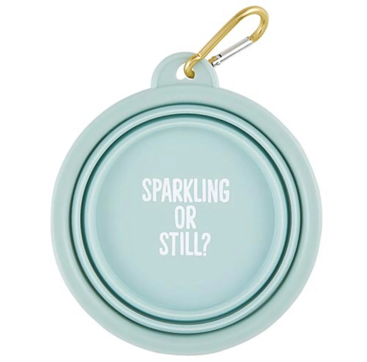 Sparkling or Still Collapsible Pet Bowl