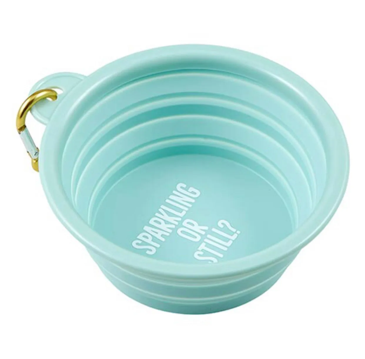 Sparkling or Still Collapsible Pet Bowl