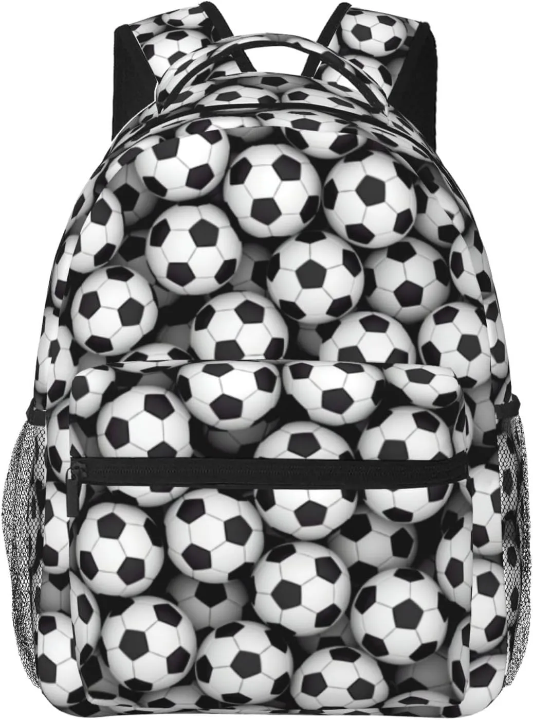 Sports Football Soccer Backpack Lightweight Double Shoulder Backpack Casual Laptop Backpacks For Women Men Travel