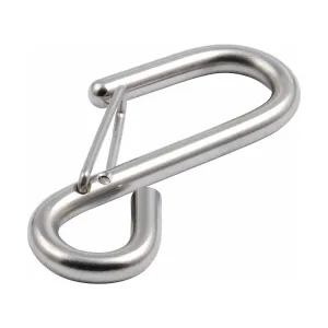 Stainless Steel S Hook with Spring