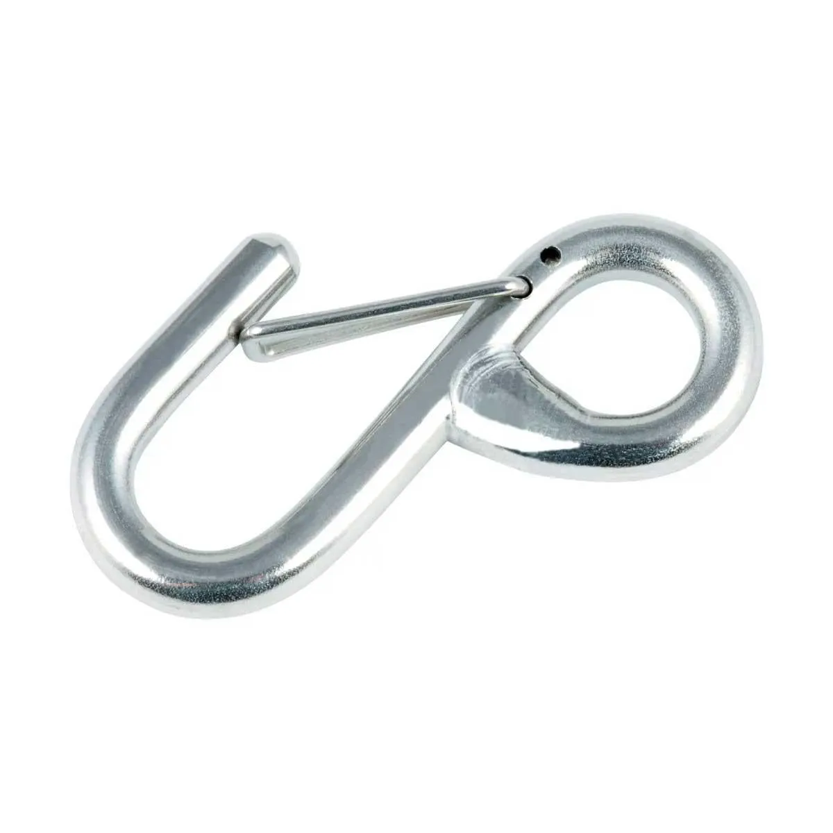 Stainless Steel Welded S Hook with Spring