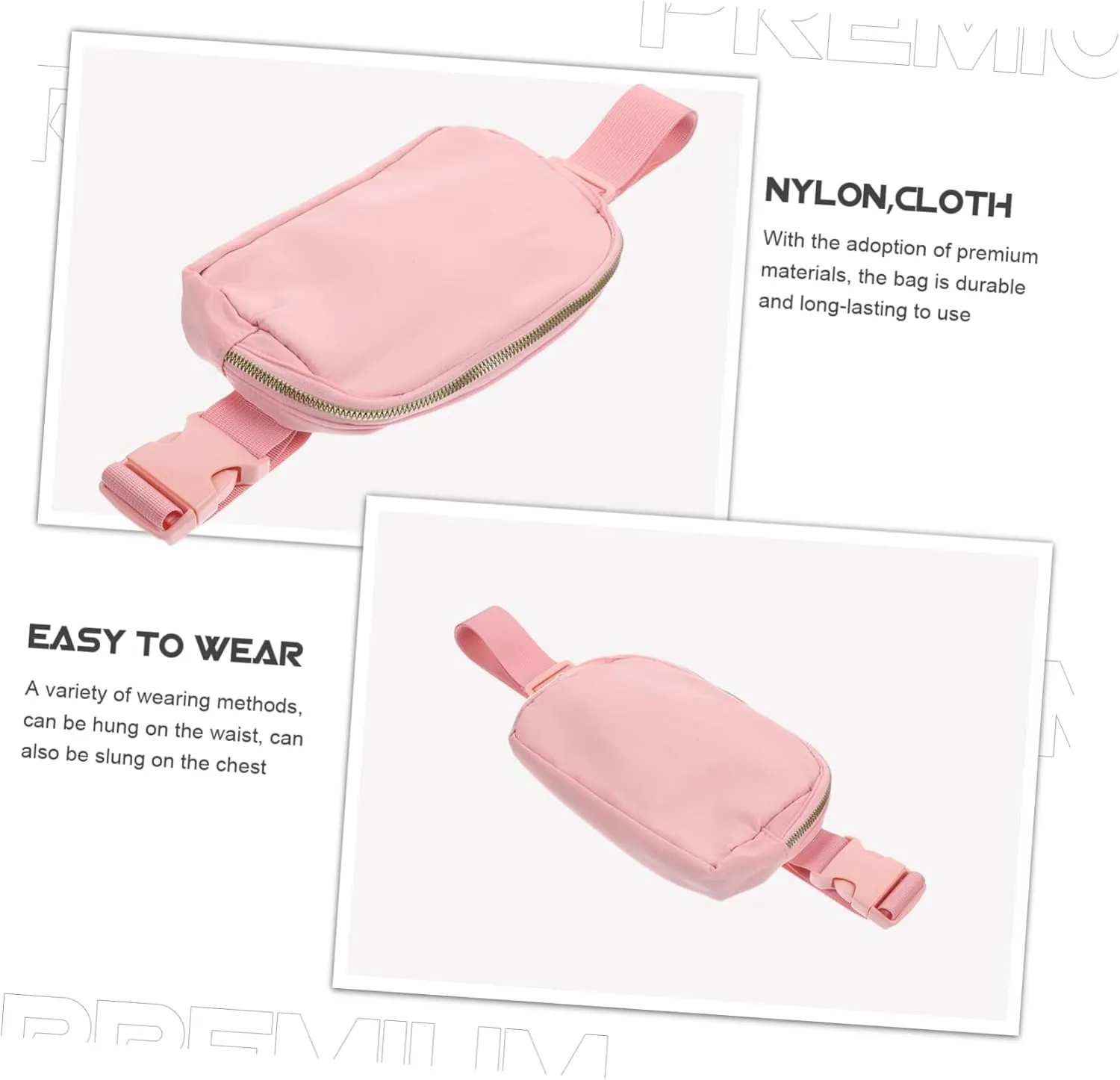 SUPVOX Women Fanny Pack for Running Stylish Waist Bag for Travel and Fitness Versatile Phone Storage Pouch for Outdoor Activities present for Her