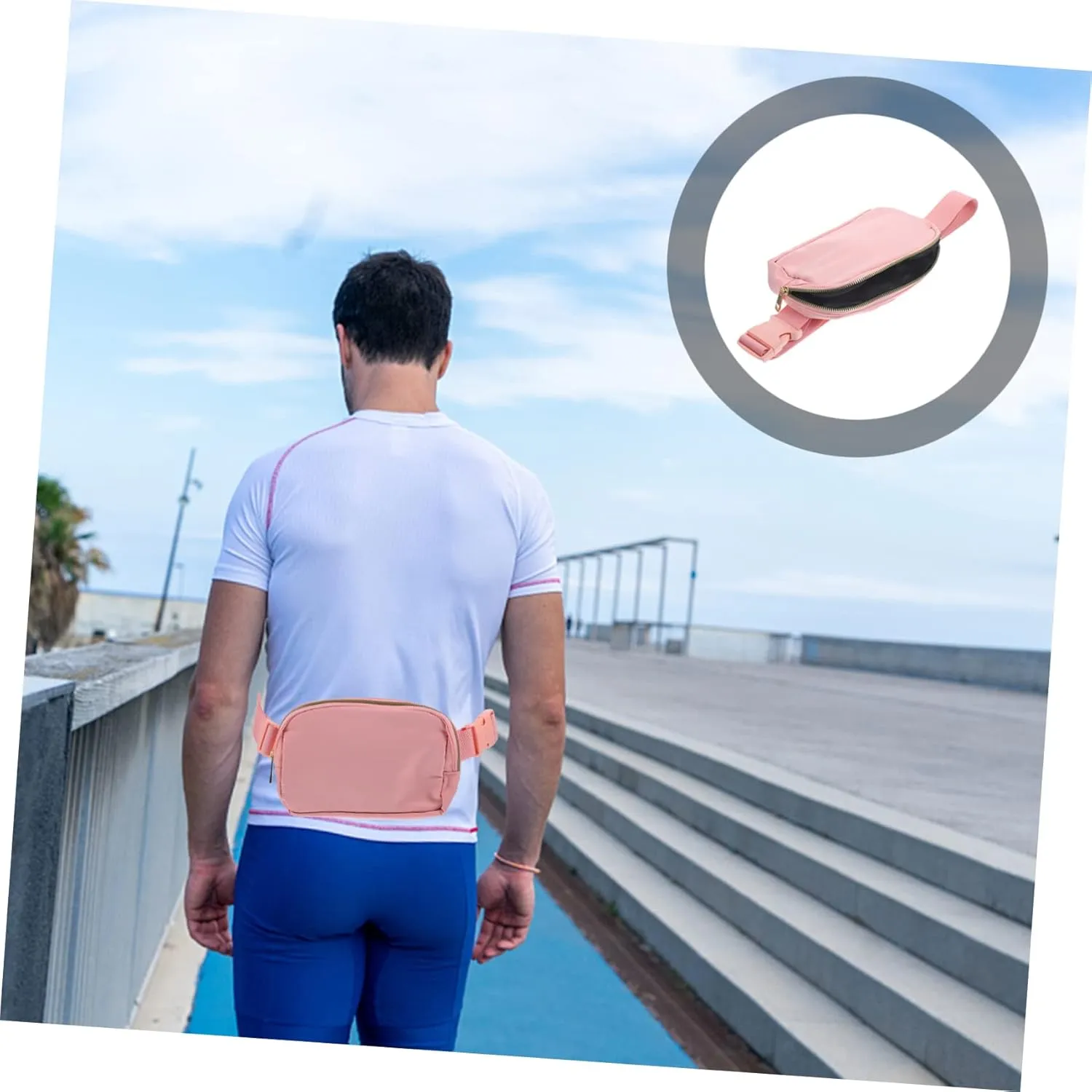 SUPVOX Women Fanny Pack for Running Stylish Waist Bag for Travel and Fitness Versatile Phone Storage Pouch for Outdoor Activities present for Her