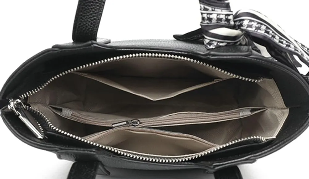 Synthetic Leather Bucket Bags for Women Trendy Hobo Handbags with Removable Shoulder Strap Sling Bags for Daily