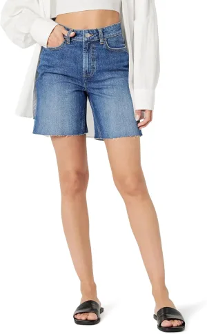 The Drop Women's Mari Long Relaxed Denim Short