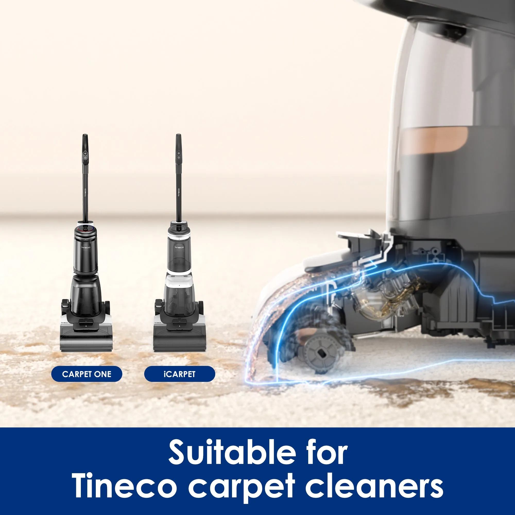 Tineco CARPET ONE, iCARPET, CAPRPET ONE PRO brush roller