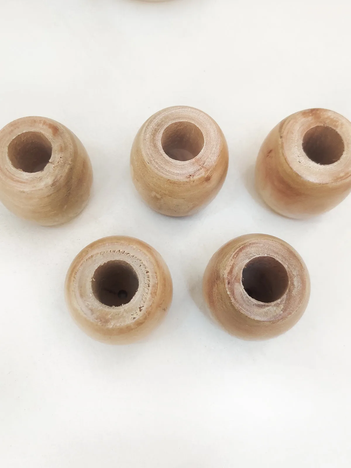 Toothbrush Holder Wooden Stand Pack Of 5