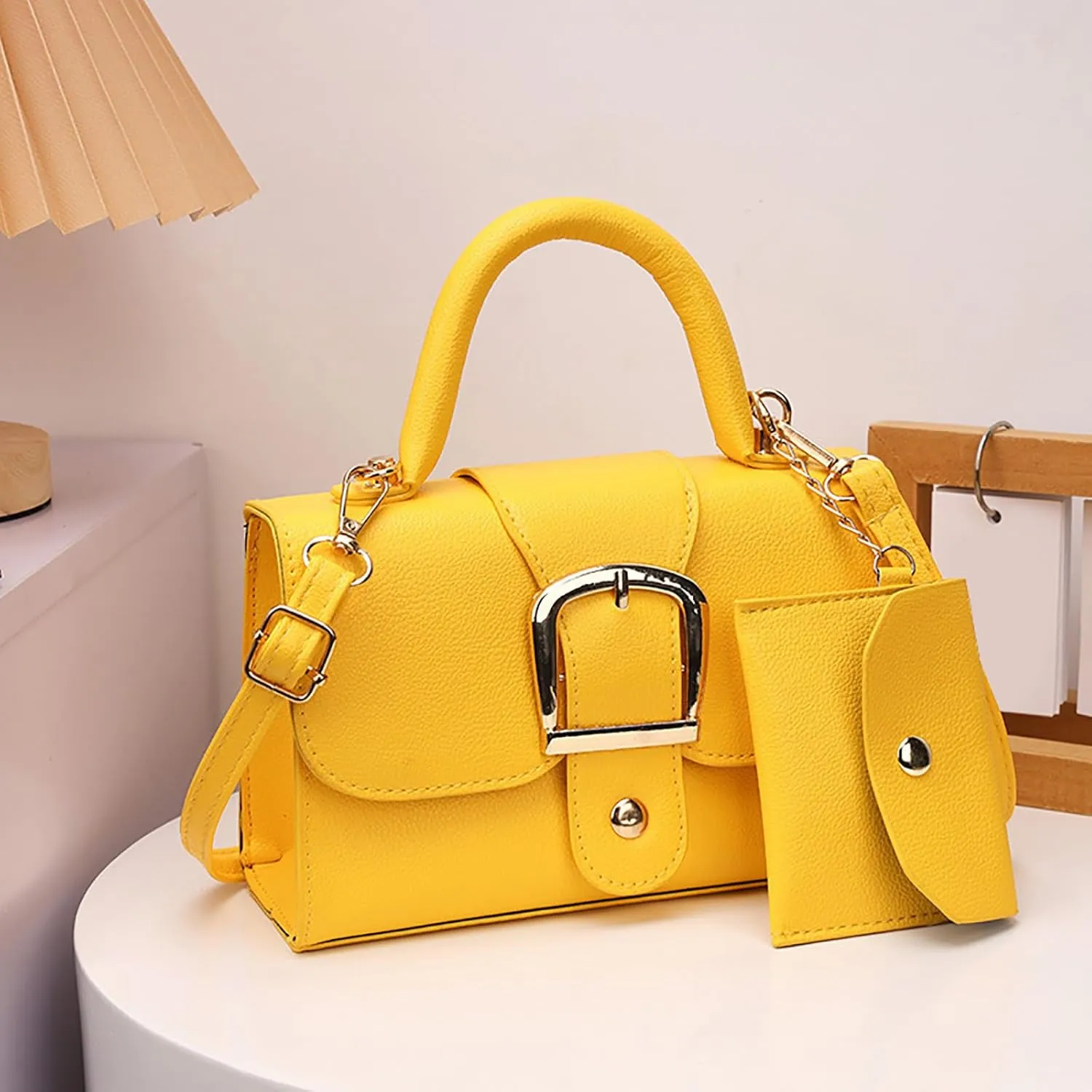 Tote Shoulder Bag Color Small Square Bag Simple Retro Handbag Trendsetter Stylish Child Body Single Shoulder For Women