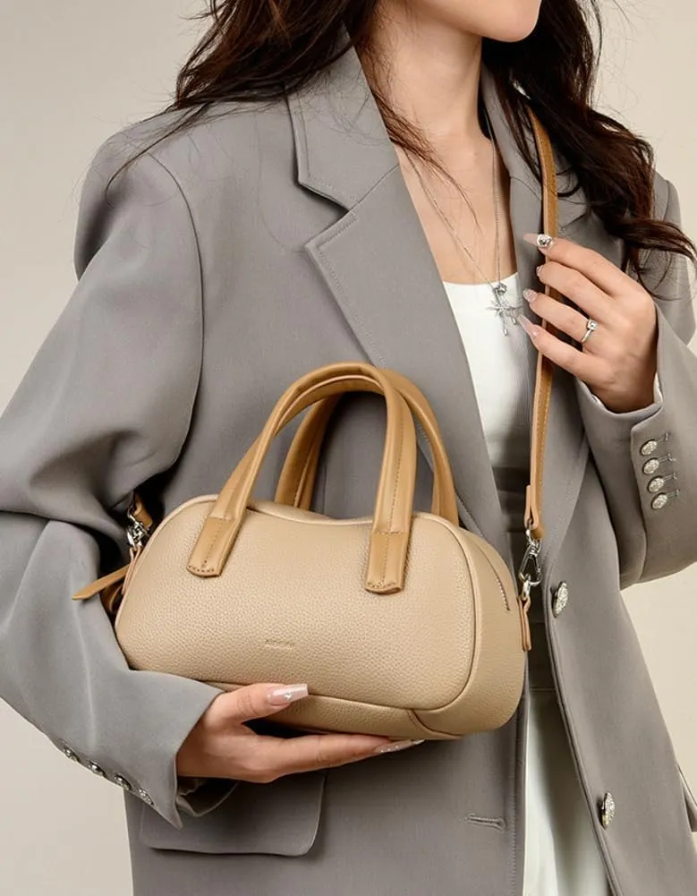 Trendy Crossbody Bags for Women Vegan Leather Shoulder Handbag Top Handle Satchel Bags Pillow Purse Clutch Tote Bag