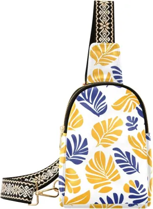 trendy Tropical bags fanny pack leather crossbody fanny pack for for travel