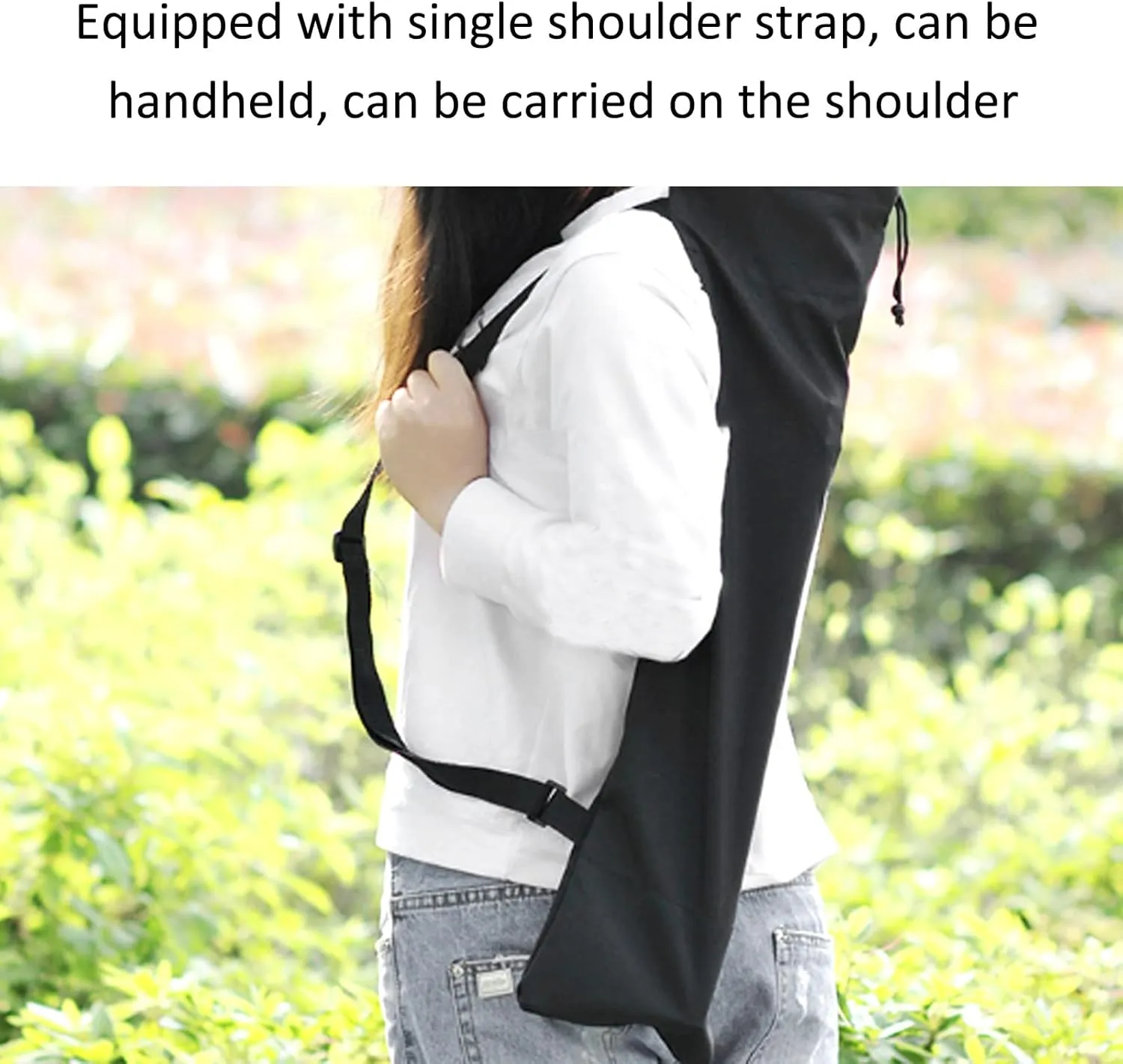 Universal Tripod Bag for Camera, Monopod & Light Stand - Durable Nylon, Protective Shoulder Strap, Portable Design for Photography & Travel
