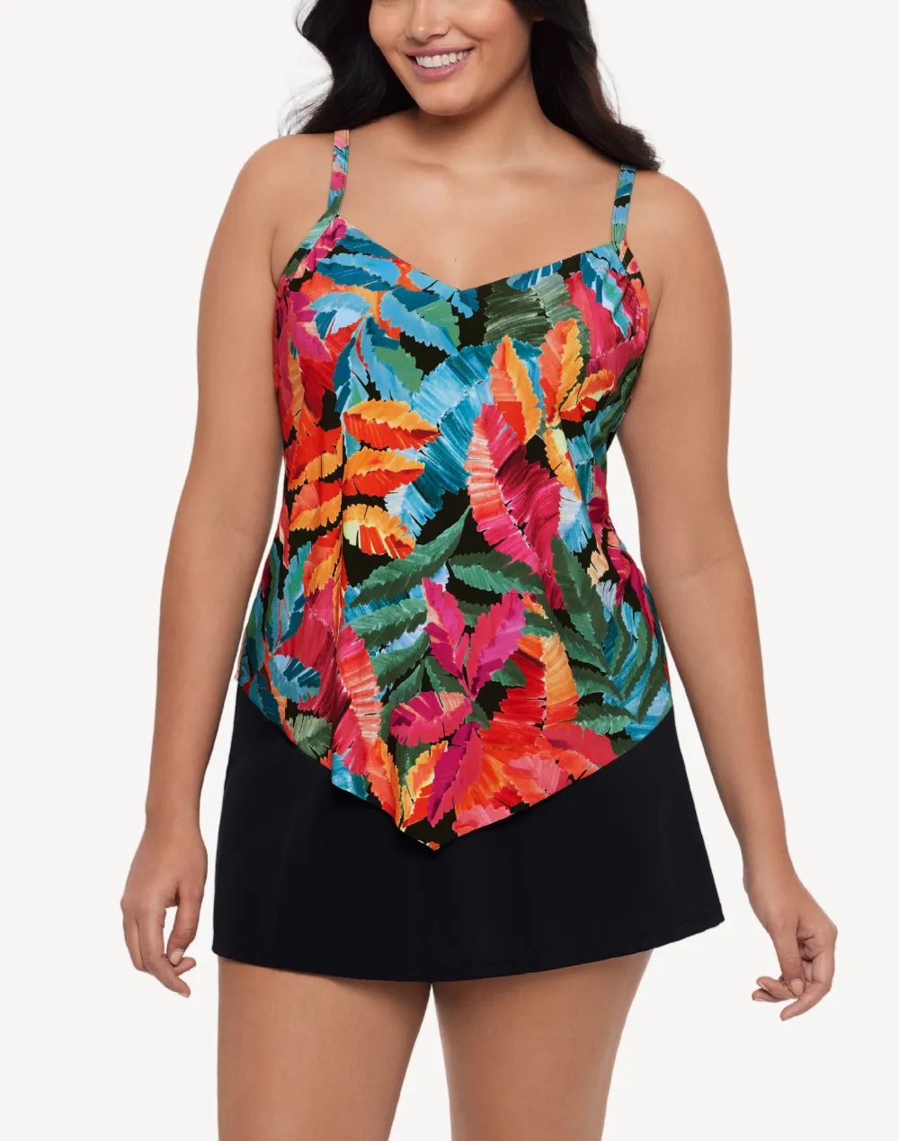 Vintage Jungle Hank Tankini Top
