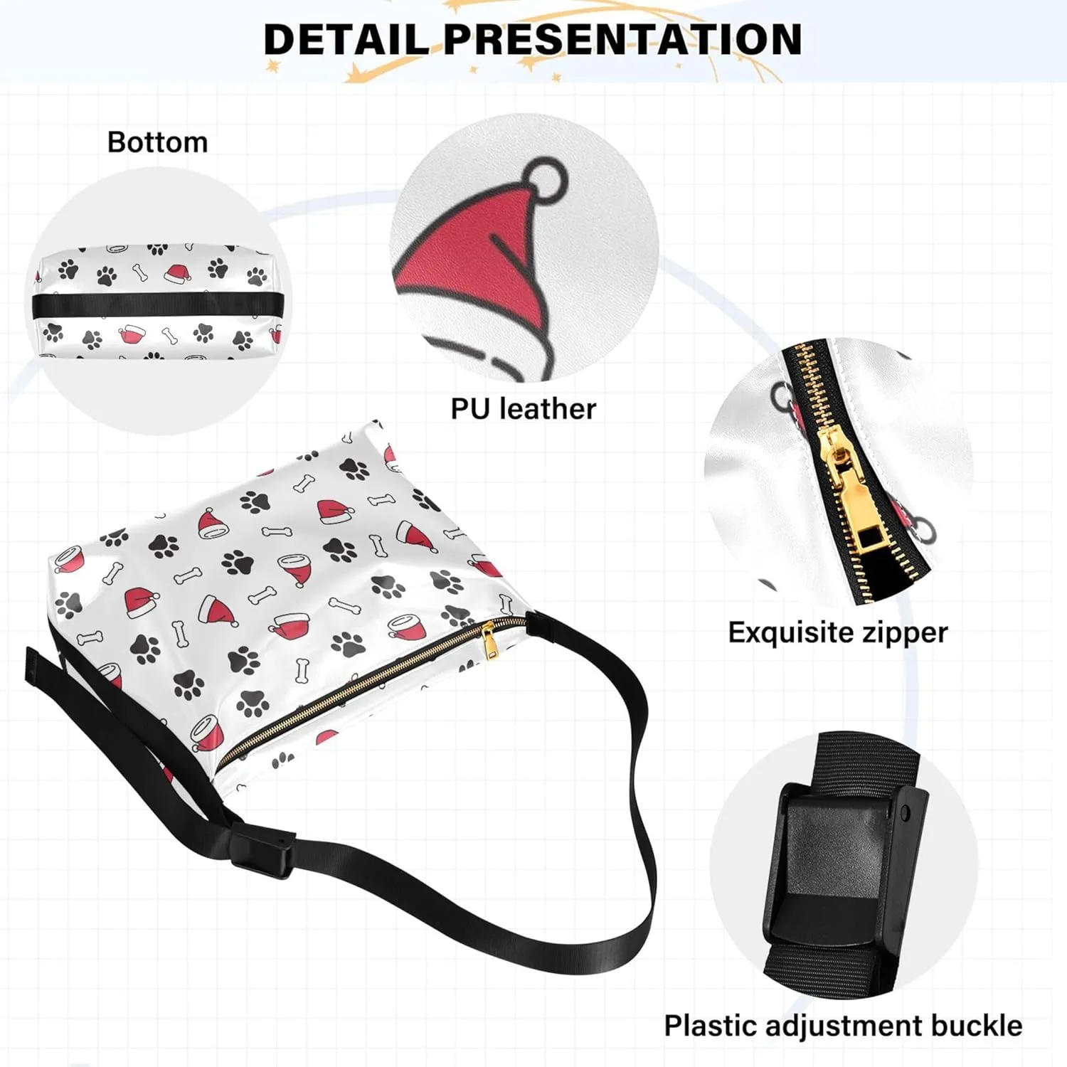 Watercolor Leopard Skin Brown Ladies Leather Purses Hobo Women's Large Purse Stylish Animal Print Designer Hobo Bags