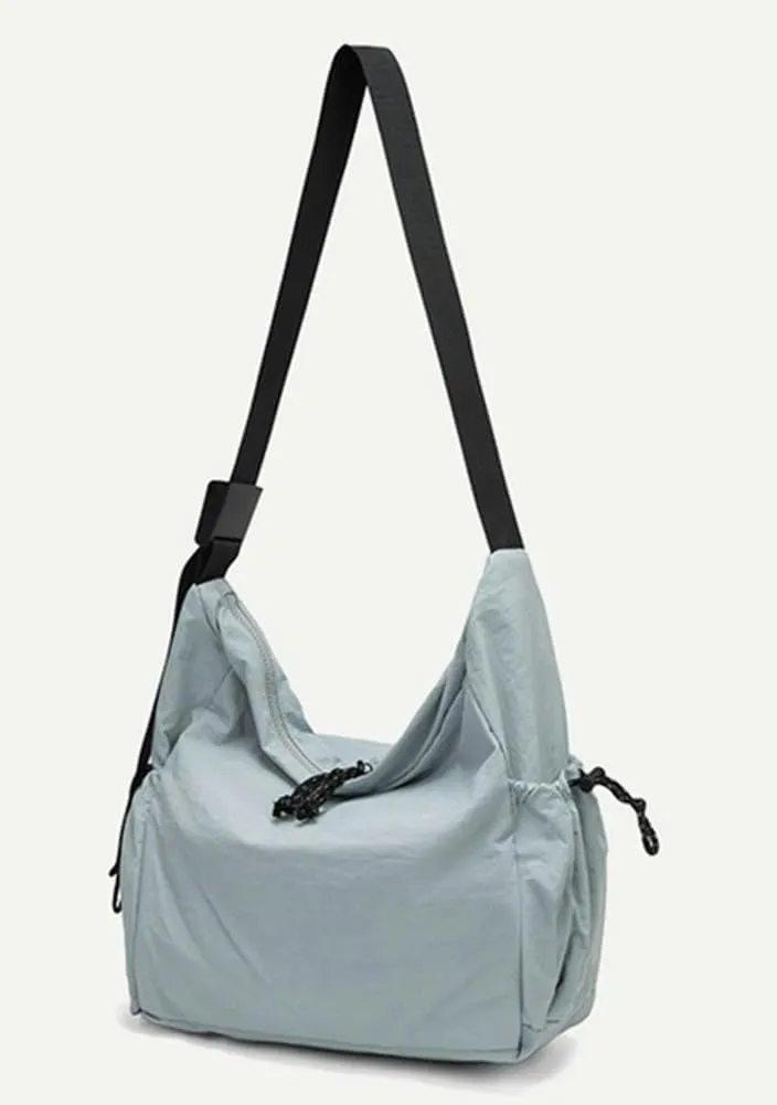 Women's Casual Nylon Hobo Bag Large Tote Light Shoulder Crossbody Bag Stylish Handbag Top Handle Purse