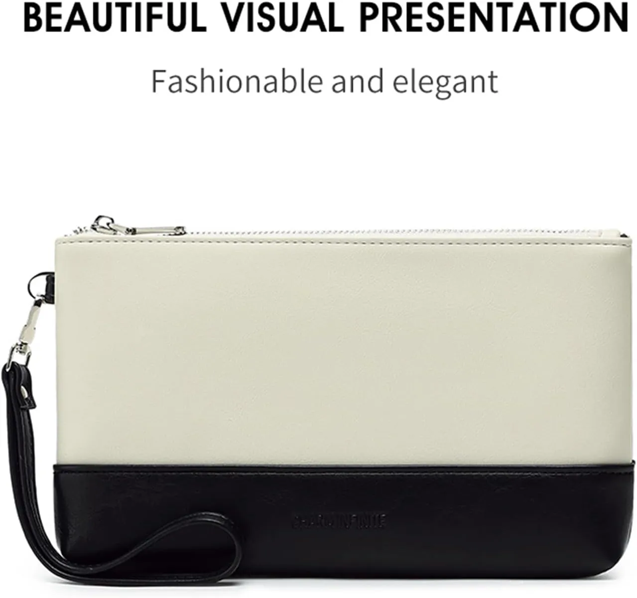 Women's Clutch Purse with Multiple Compartments - Elegant Evening Bag for Party, Wedding, Prom | Inner Zipper Pocket