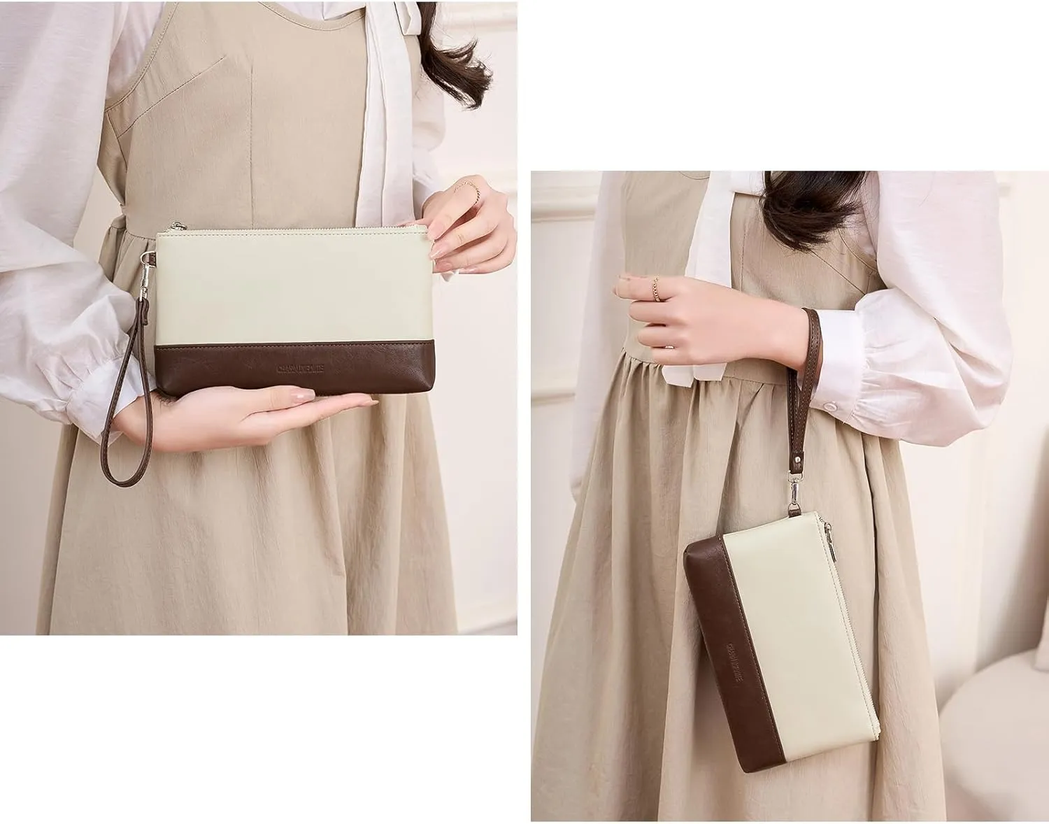 Women's Clutch Purse with Multiple Compartments - Elegant Evening Bag for Party, Wedding, Prom | Inner Zipper Pocket