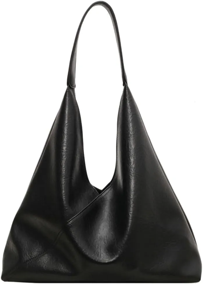 Women's Tote Bags Casual Handbags Soft Vegan Leather Shoulder Purse Stylish Trendy Large Working Top Handle Satchel