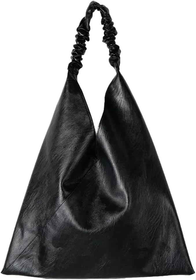 Women's Tote Bags Casual Handbags Soft Vegan Leather Shoulder Purse Stylish Trendy Large Working Top Handle Satchel