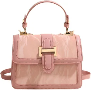 Womens Trendy Crossbody Shoulder Bags Vegan Leather Small Tote Purse Handbags Y2k Satchel 2024