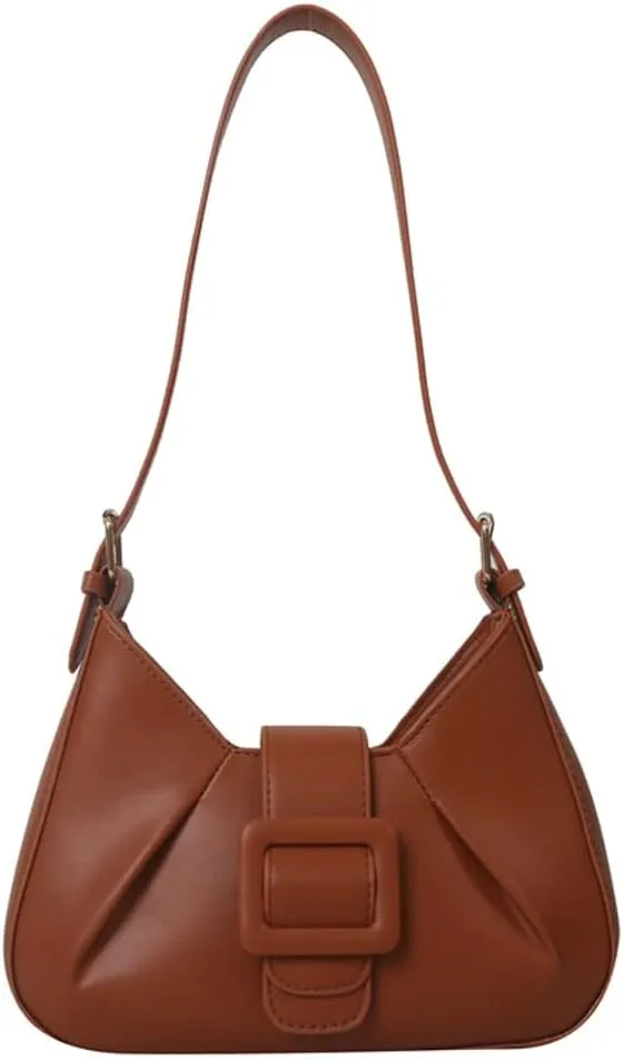Womens Vegan Leather Shoulder Bag Chic Dumpling Tote Bag Y2k Small Handbags Top Handle Purse Satchel