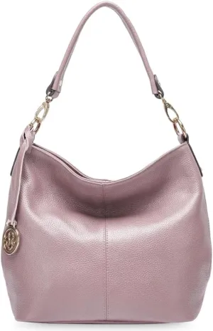 zency Genuine Leather Crossbody Hobo Bag Elegant Tote Handbags