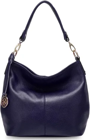 zency Genuine Leather Crossbody Hobo Bag Elegant Tote Handbags