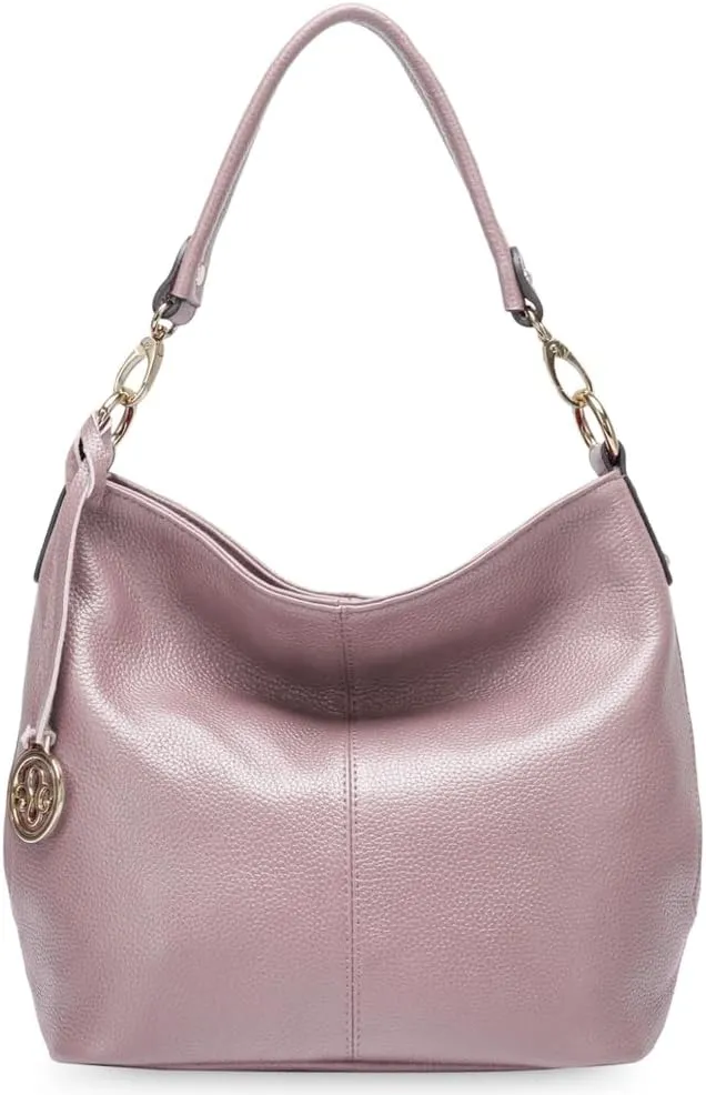 zency Genuine Leather Crossbody Hobo Bag Elegant Tote Handbags